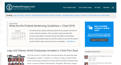 Desktop Screenshot of federalcharges.com